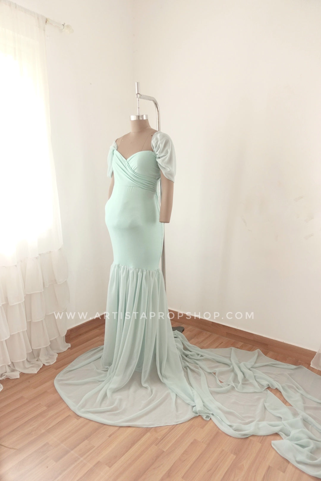 Rachel gown - Blue