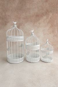 Bird cage - set of 3