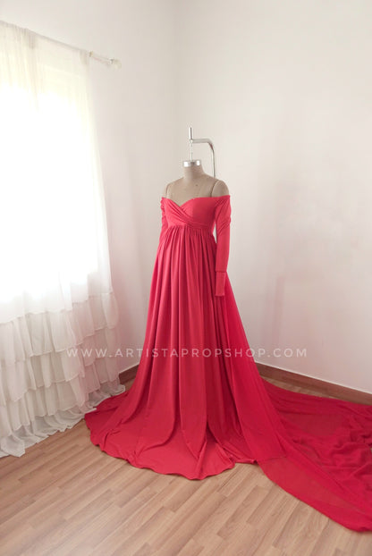 Aurelia Gown- Red