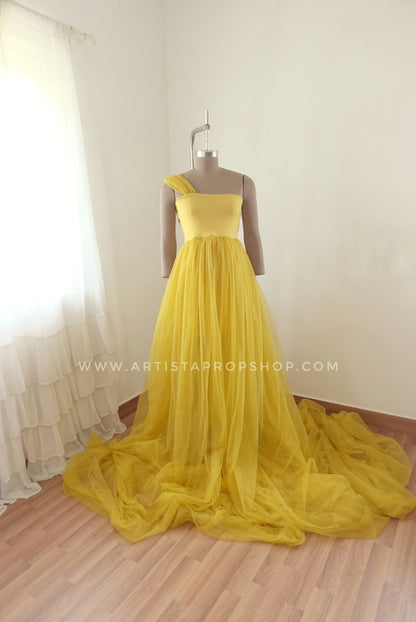 Isabella gown - Yellow