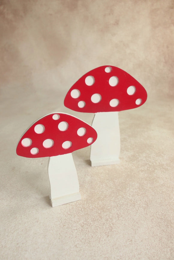 Mushrooms - set of 2