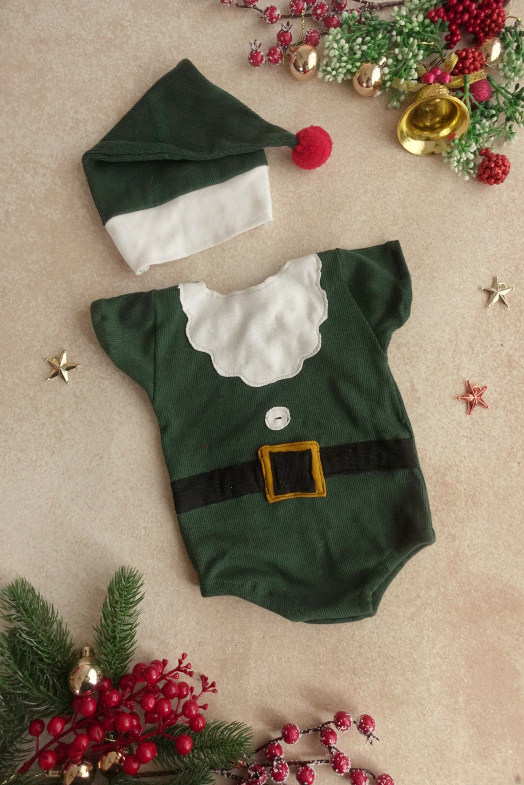 Green Nicholas romper