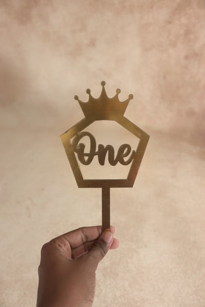Royal One - Cake topper