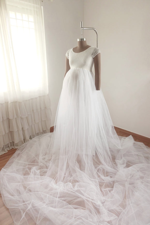 Alana gown - White