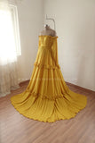 Lorette gown - Yellow