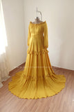 Lorette gown - Yellow