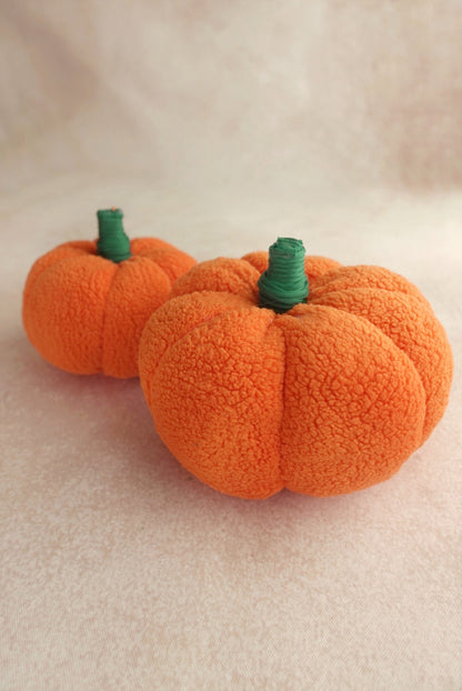 Orange Pumpkins - set of 2