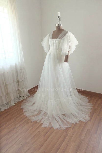 RTS Emily gown - White - L-XL