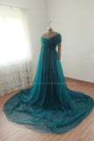 Rts Teal Lisa gown M-L