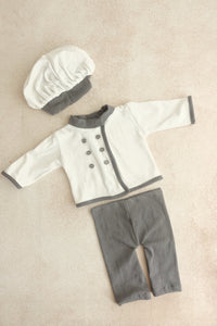 Chef outfit- Grey