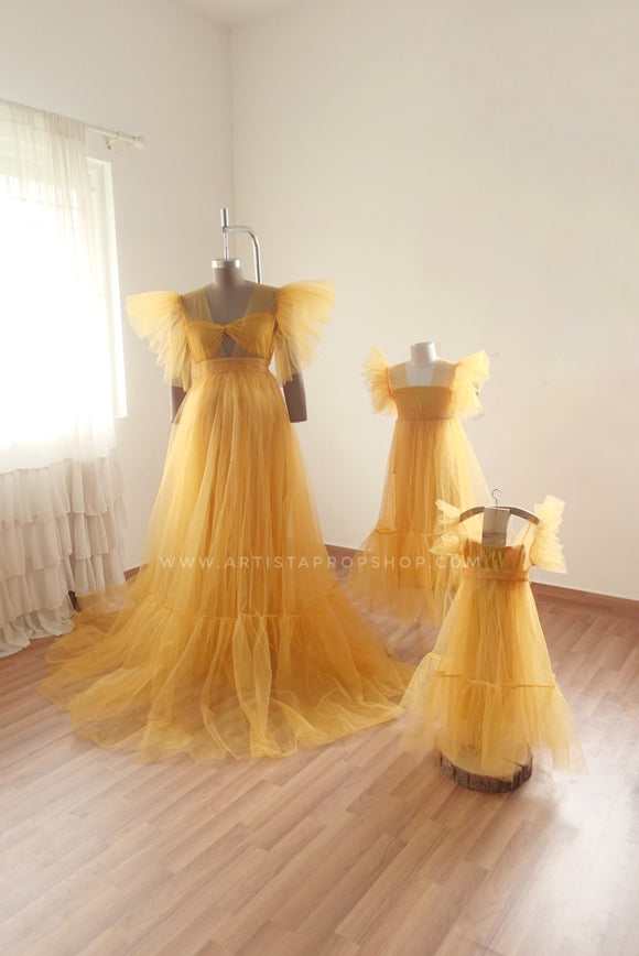 Emily gown- Yellow