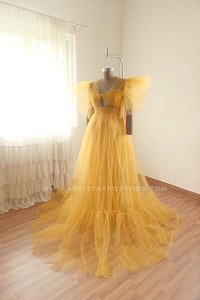 Emily gown - Yellow