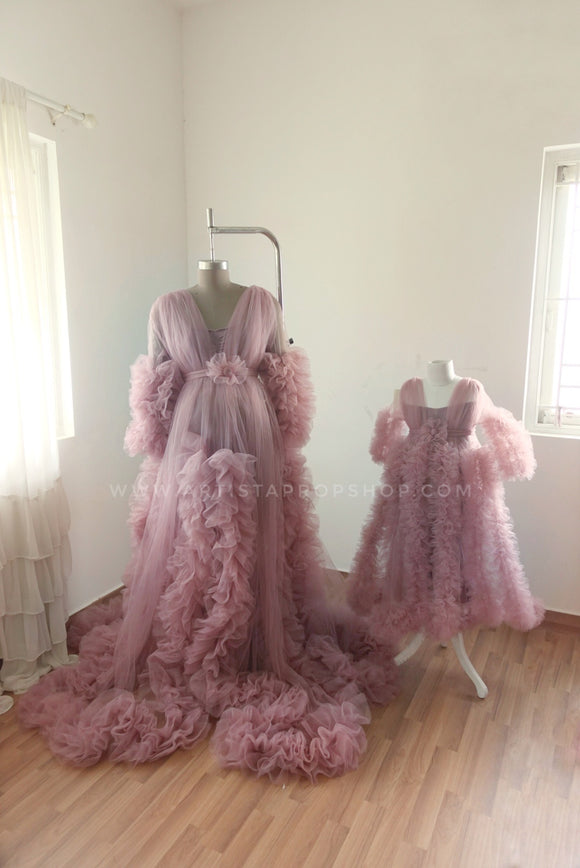 Arianna gown - Dusty Purple