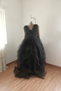 Krysten gown- Black