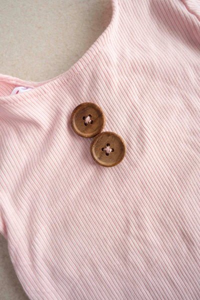 Pink Bunny Romper