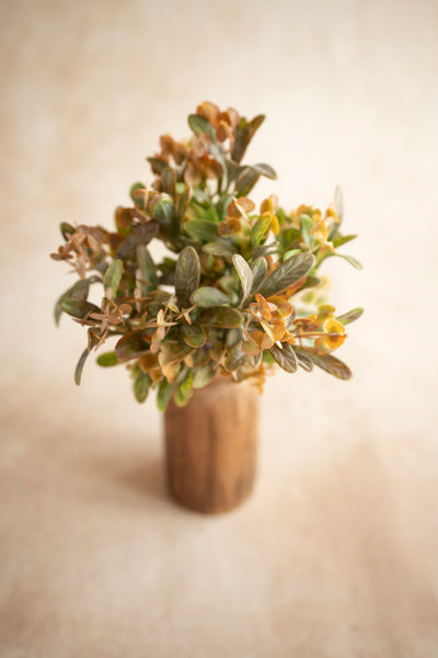 Yellow Leaf Fillers - set of 2