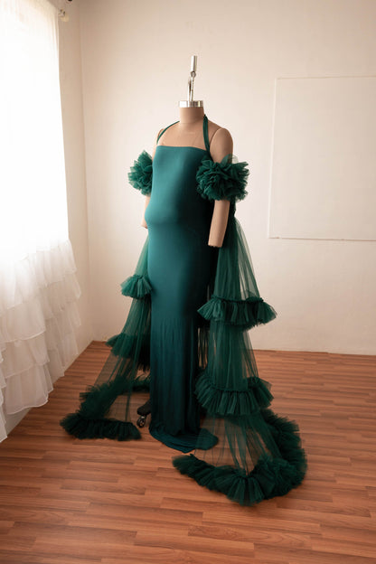 Sherina gown - Green