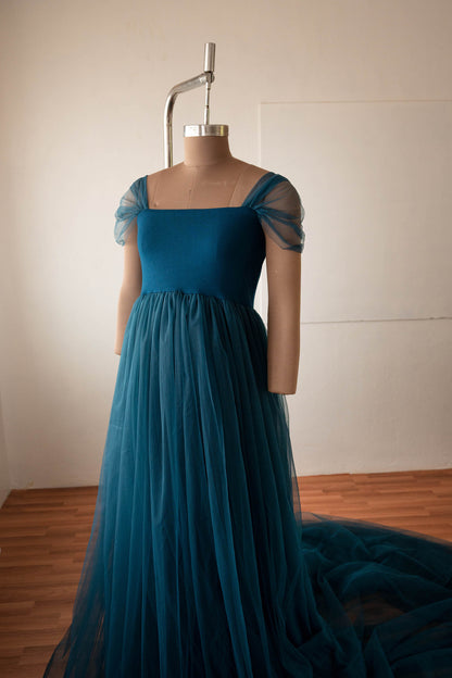 Isabella gown - Teal