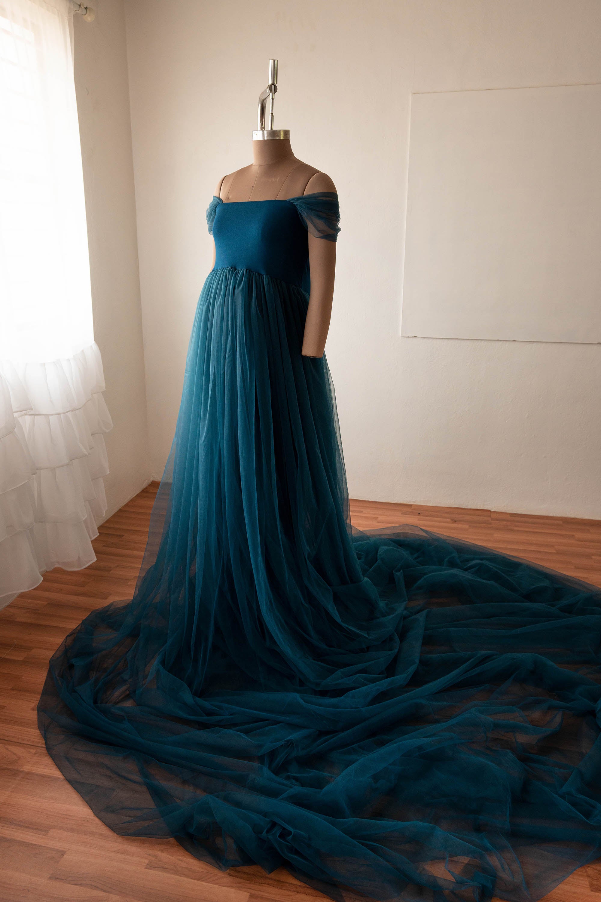 Isabella gown - Teal