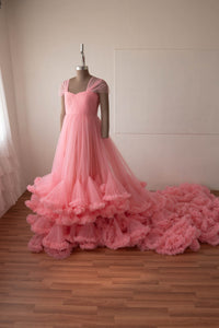 Layla gown - Coral