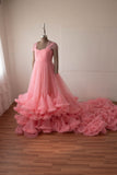 Layla gown - Coral