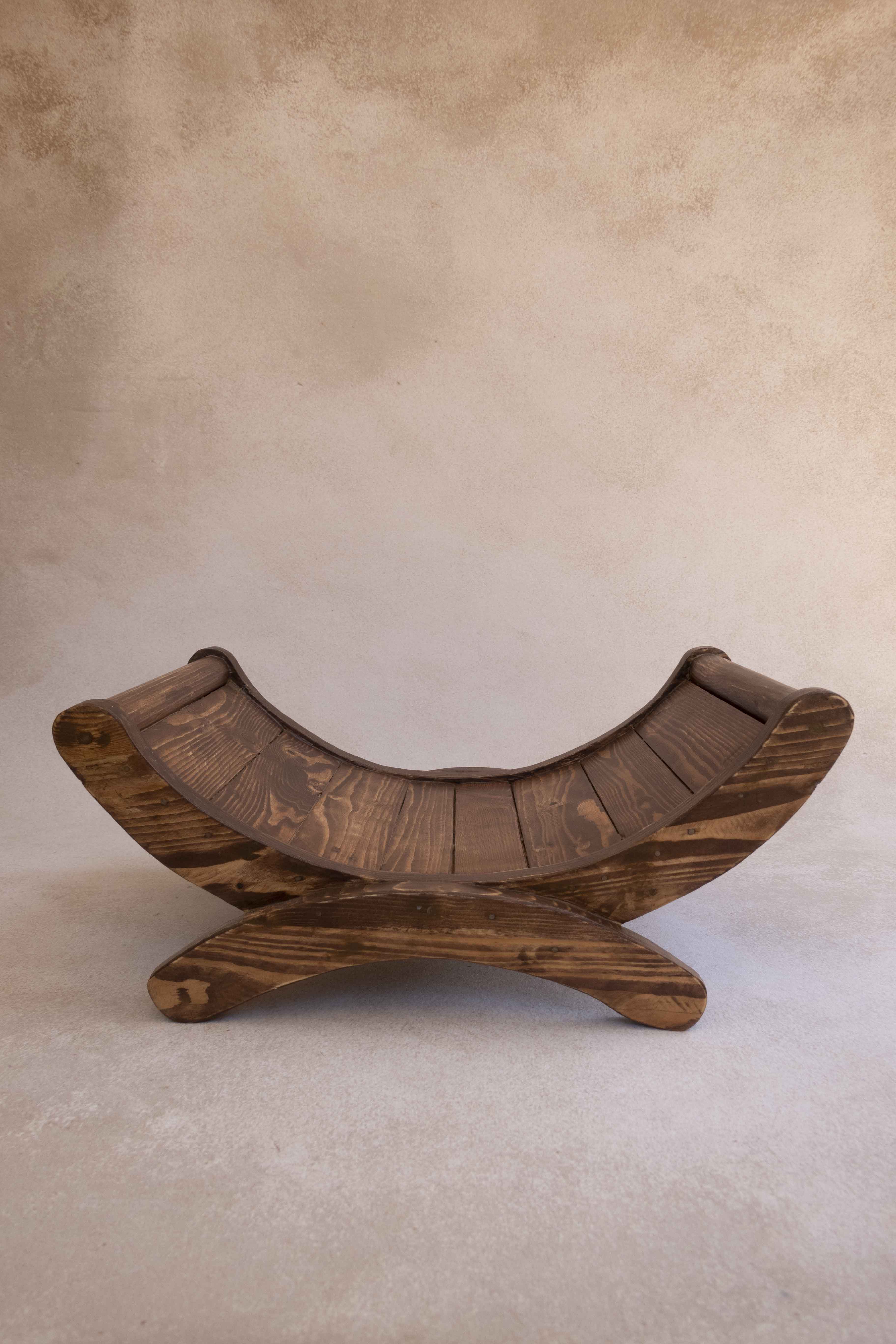 French U bench (Brown)