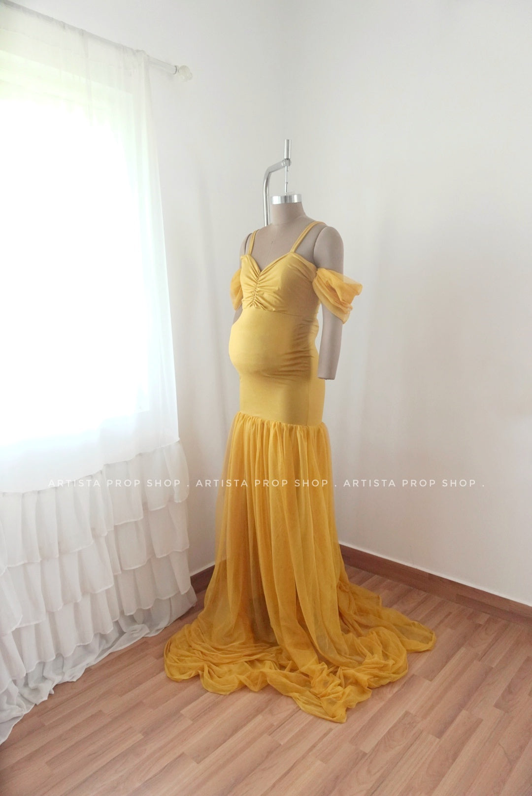 Mustard Mellisa Gown