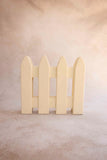 Foldable Wooden Fence -Cream