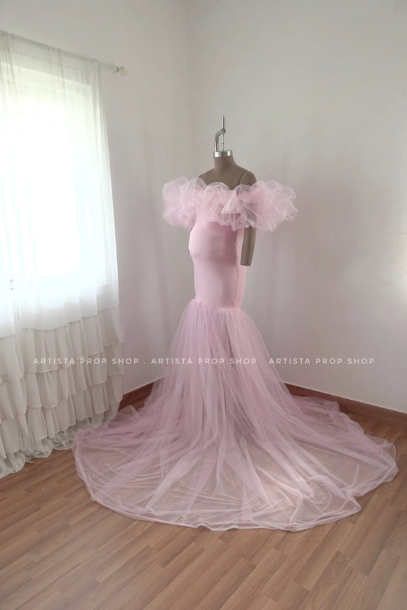 Cotton Candy Gown- Pink