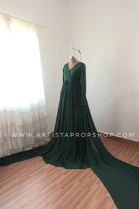 RTS Aurelia Gown Without Veil Green L-XL