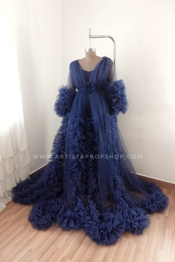 Arianna gown -Navy blue