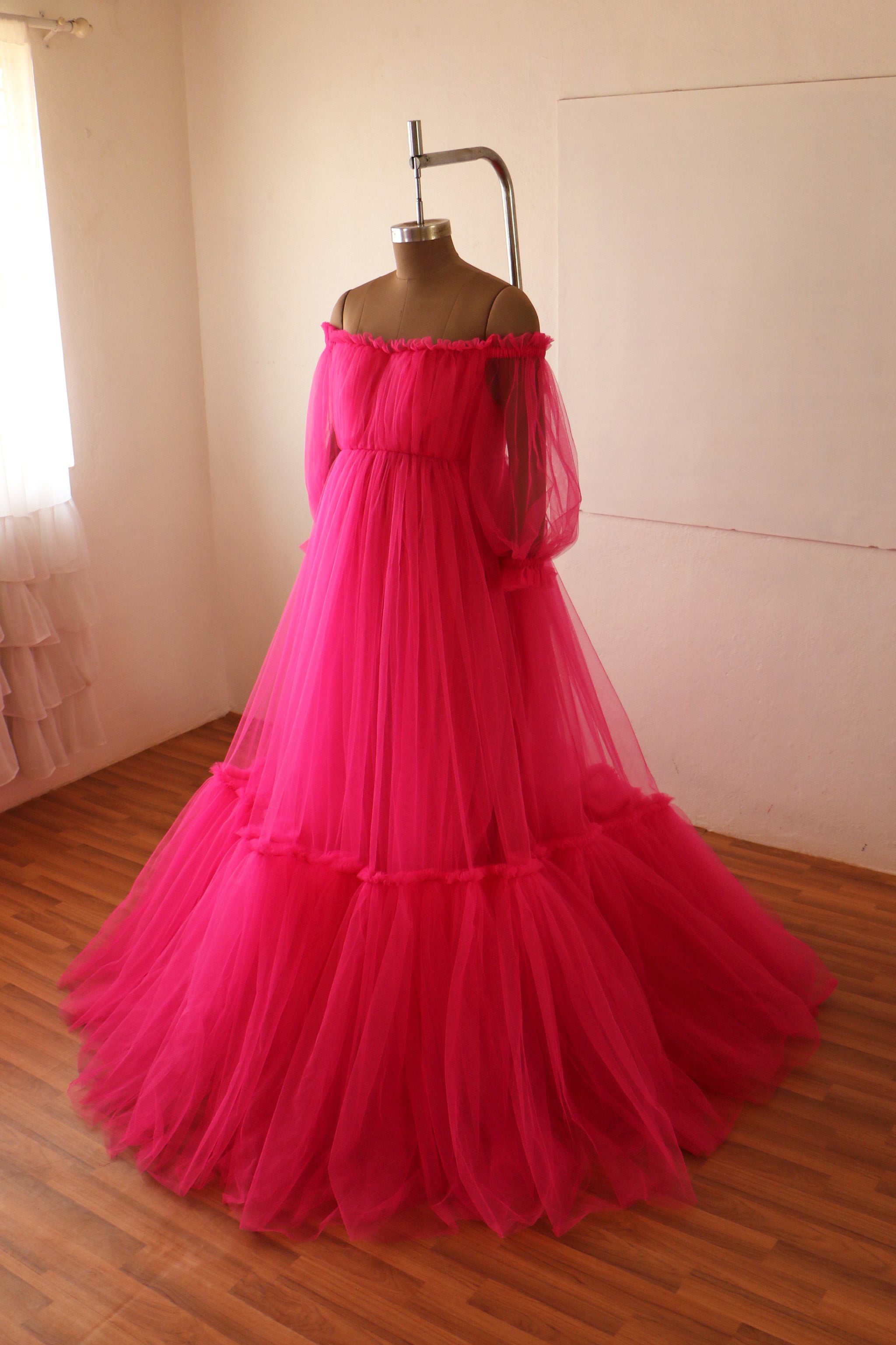 Stefina gown- Magenta