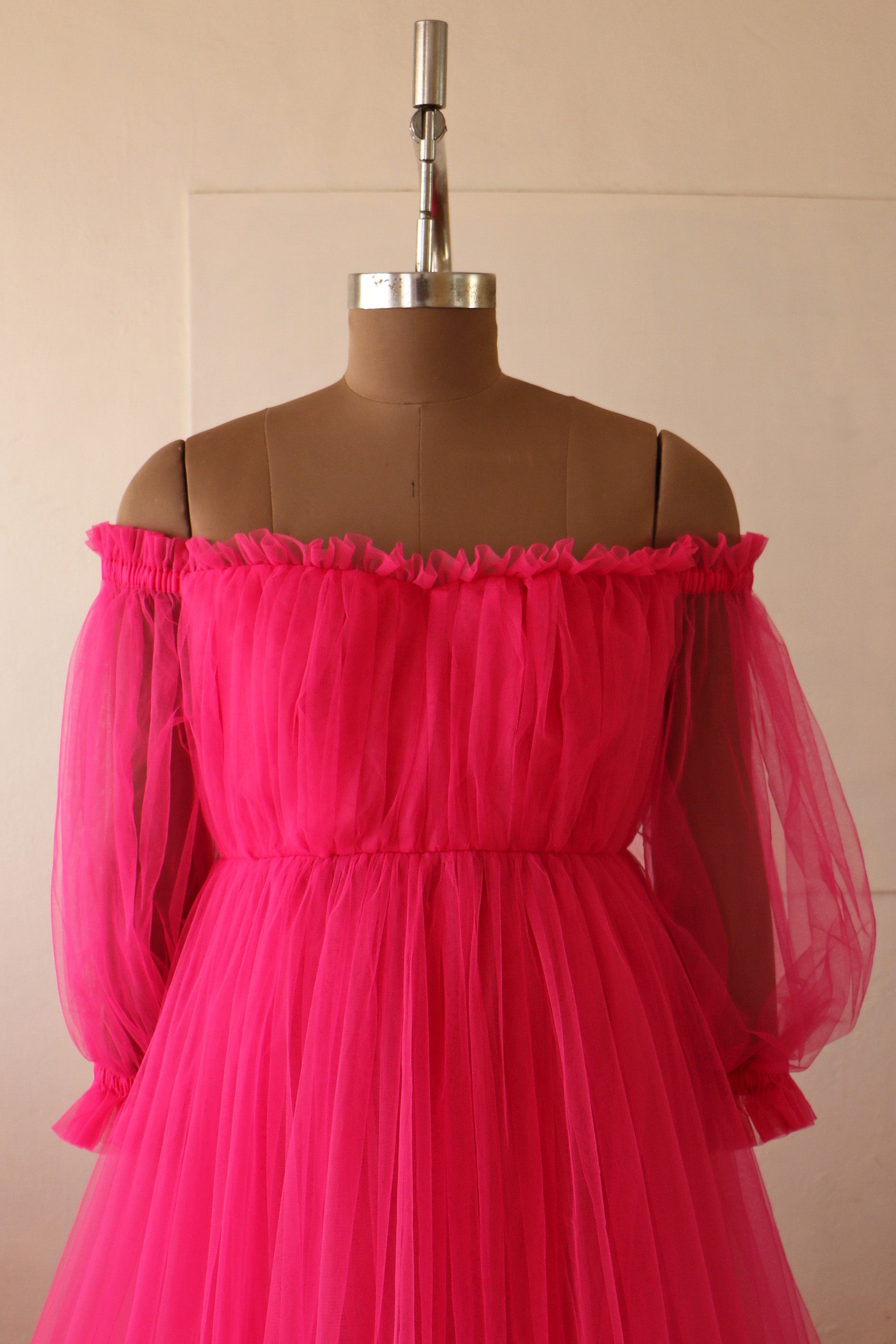 Stefina gown- Magenta