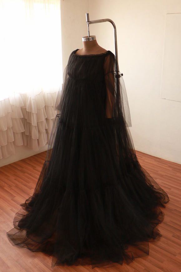 Treeza gown - Black
