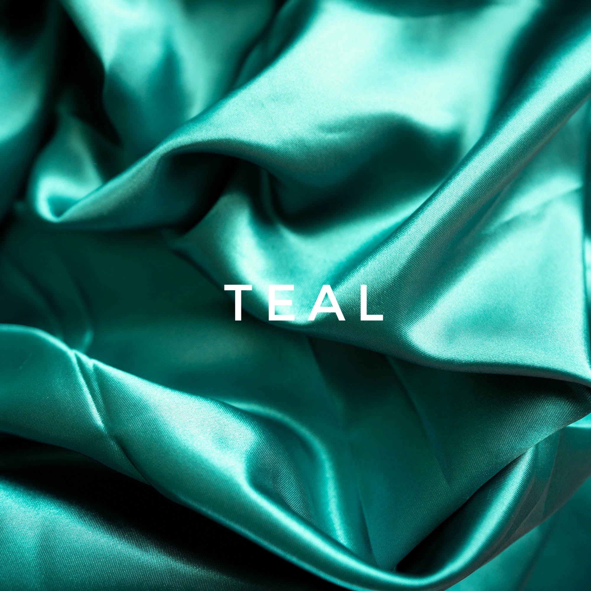 Teal Satin