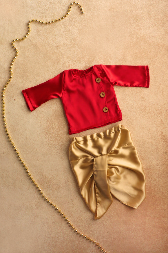 Shakthi Outfit - Red