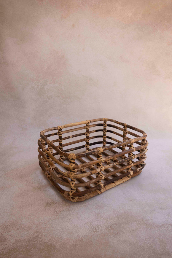 Large Cane Basket