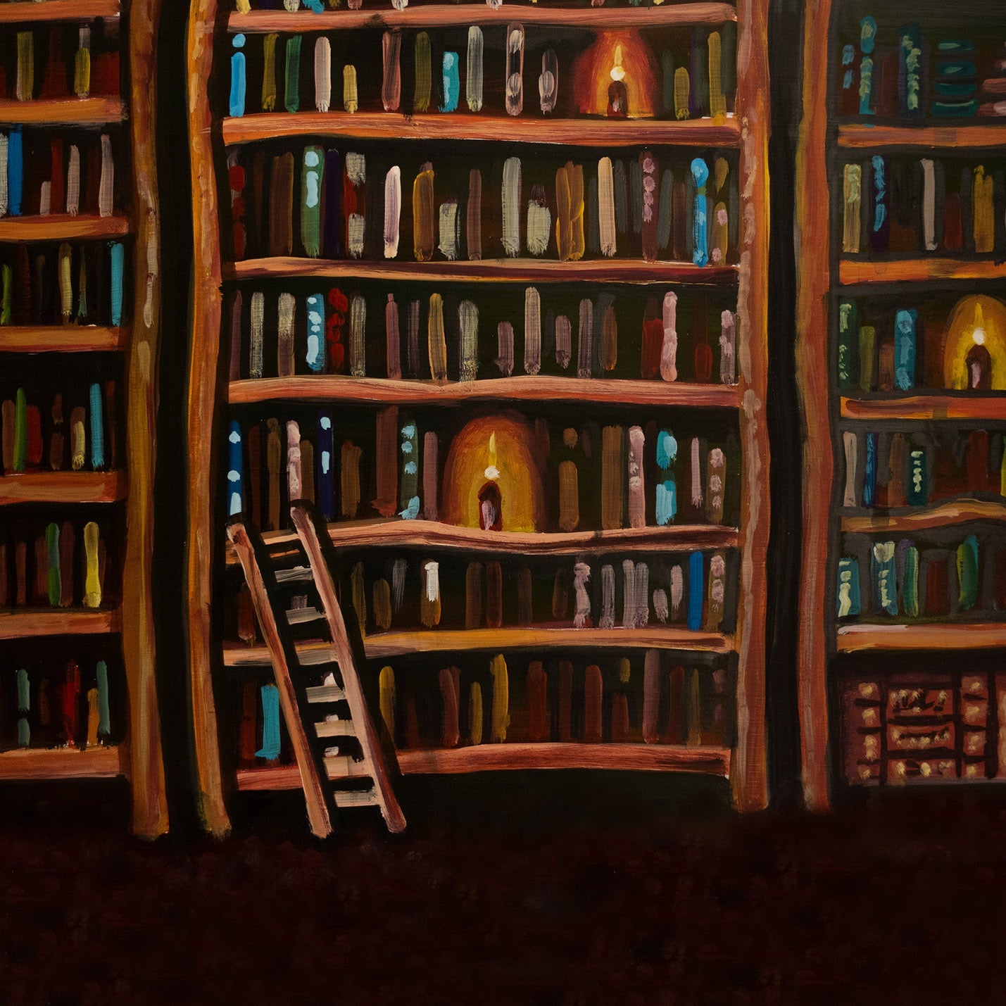 RTS Library 5X8FT - Fabric – Artista Prop Shop