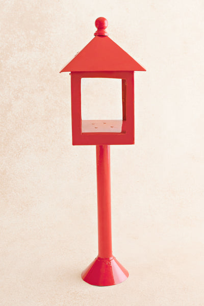 Lamp Post- Red