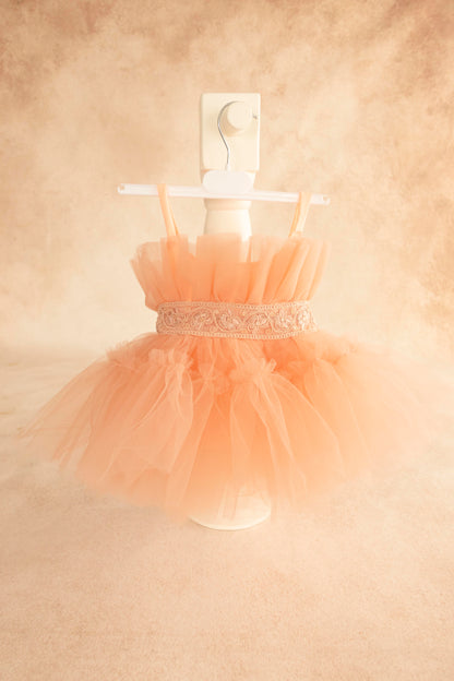 Peachy frock