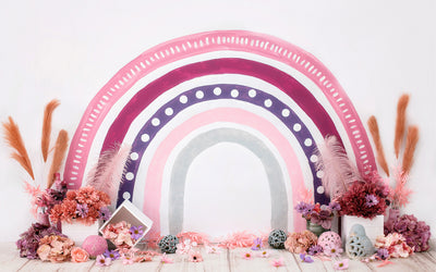 RTS Pink Boho 5x8 Ft - Fabric