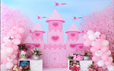 RTS Pink Castle 5x8 Ft - Fabric