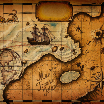 RTS Treasure Island 5X6FT - Fabric