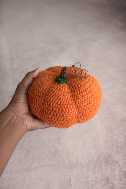 Crochet Pumpkins - set of 2