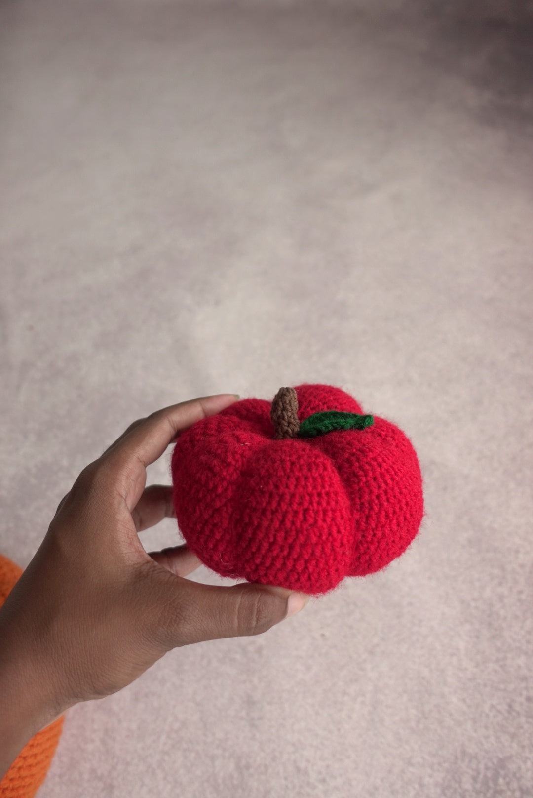 Crochet Pumpkins - set of 2