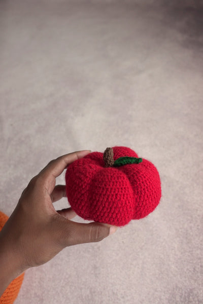 Crochet Pumpkins - set of 2