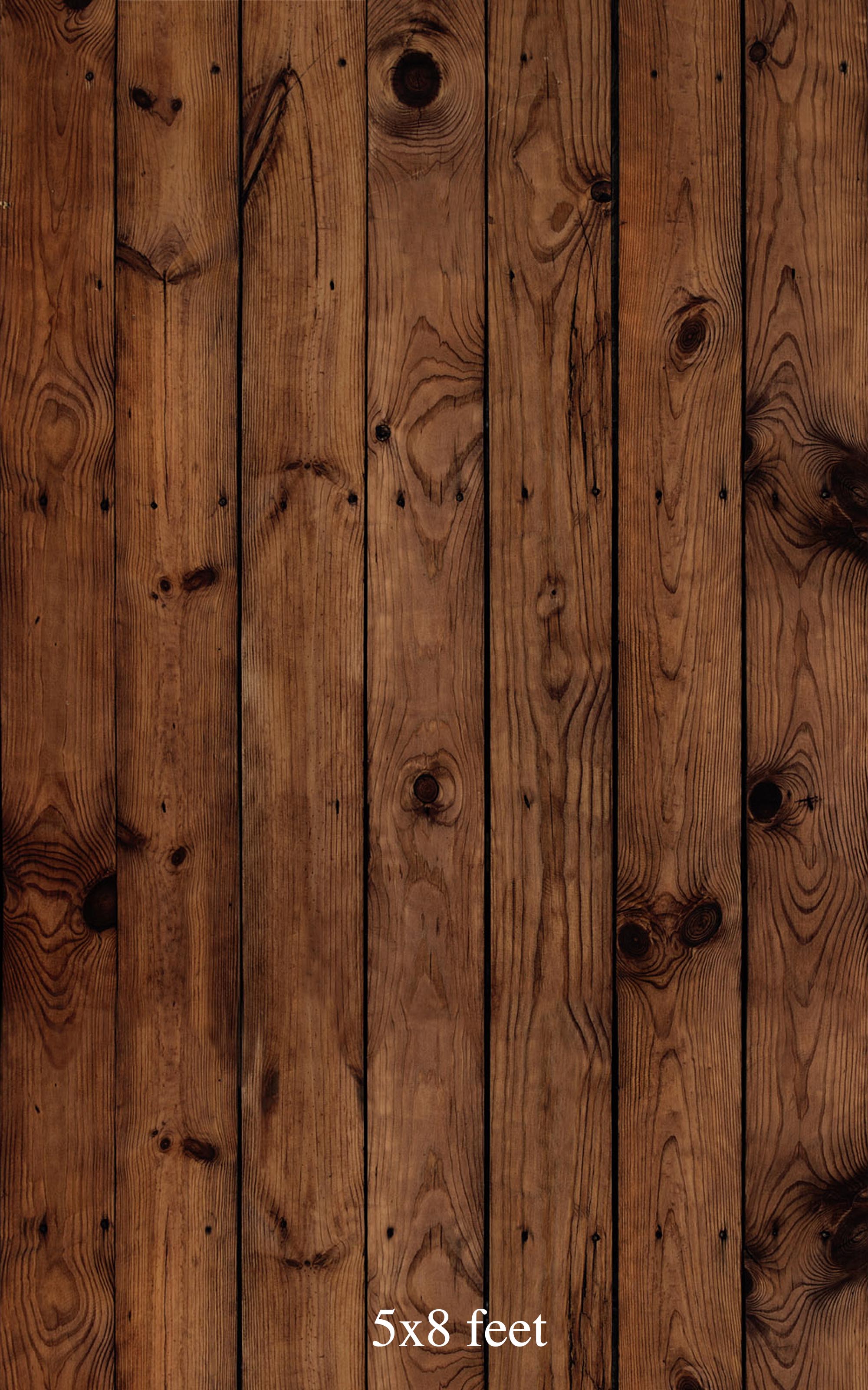 RTS Rustic Wood 5x6 ft - Fabric