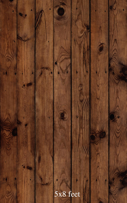 RTS Rustic Wood 5x6 ft - Fabric