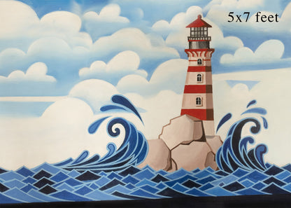 RTS Sailor Lighthouse - 5x6 FT - Fabric