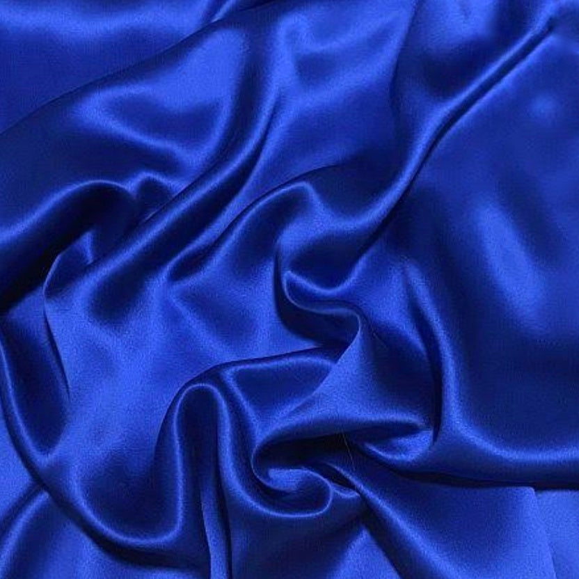 Royal Blue Satin